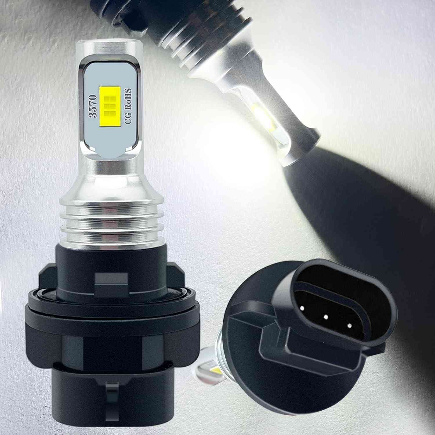 2 peças HP5 lâmpada branca, 5730SMD chips 34901-HP5-601 34901-HN5-M40 lâmpadas LED Hi-Lo feixe para ATV UTV.