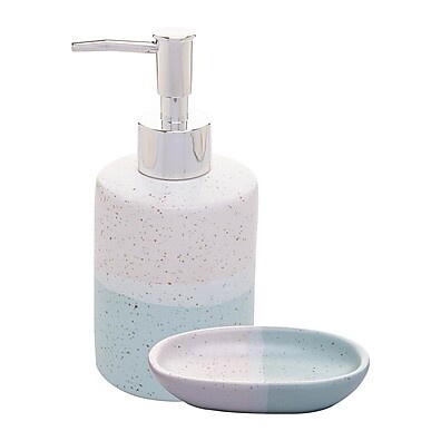 2 Peças Banheiro Lyor Cerâmica Verde – Elegância e Praticidade