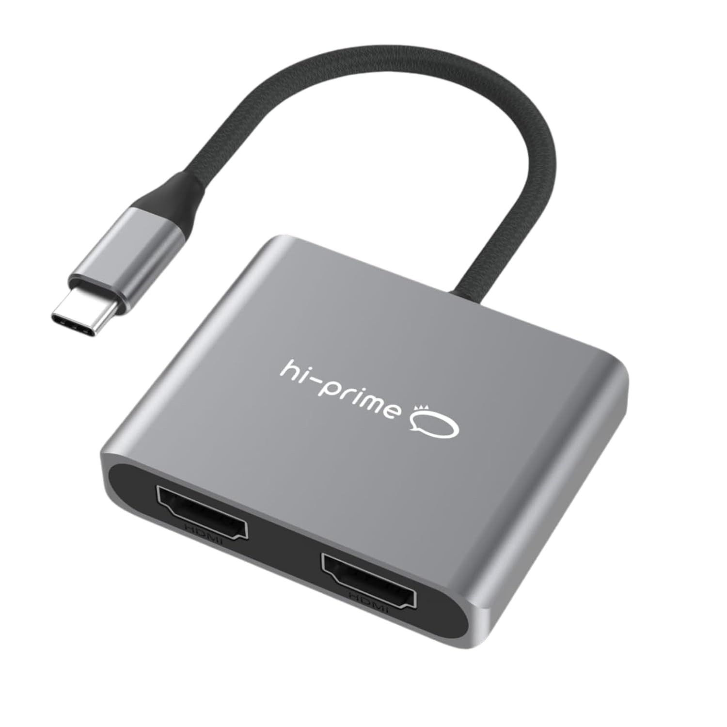 Adaptador USB-C para 2 Monitores HDMI 4K Duplo 60Hz - Expanda Sua Produtividade!