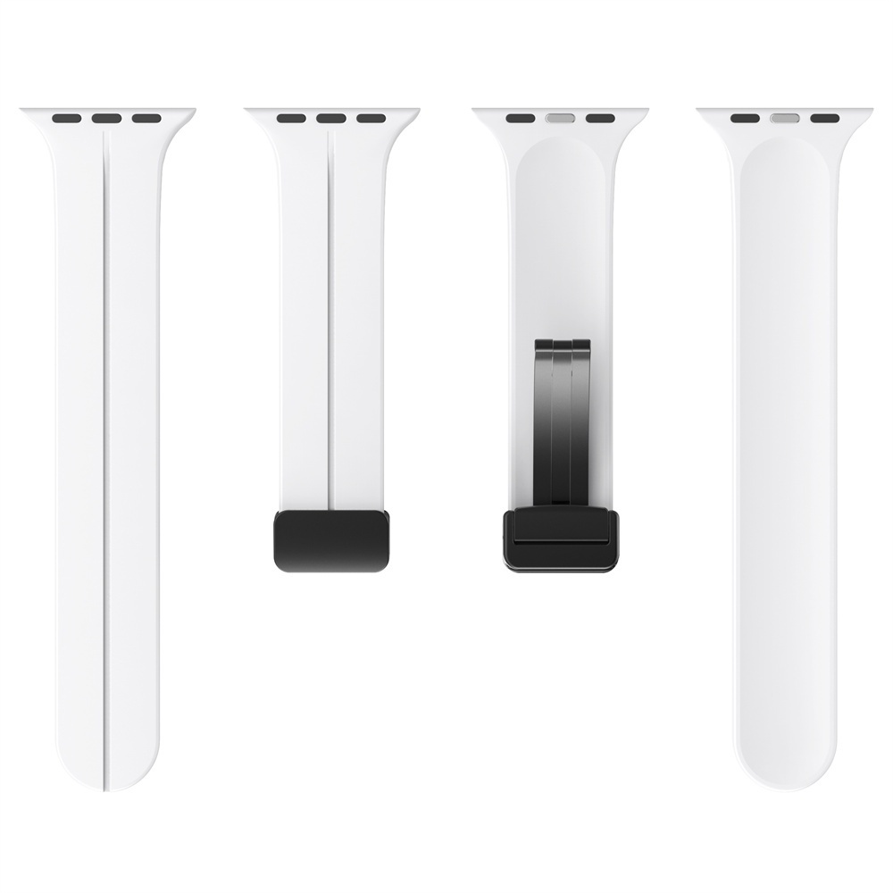Pulseira de Silicone para Apple Watch - Compatível com Série 10, 9, 8, 7, 6, SE, 5, 4, 3, Ultra 2
