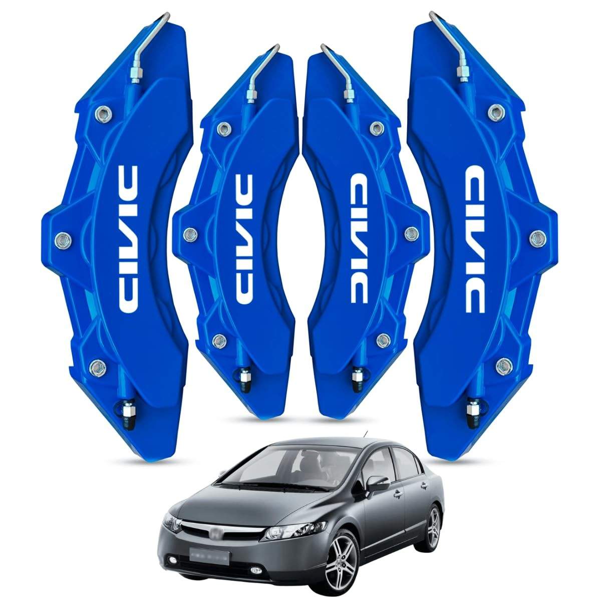 Capa de Pinça de Freio Azul Esportiva - Compatível Civic 2000-2023