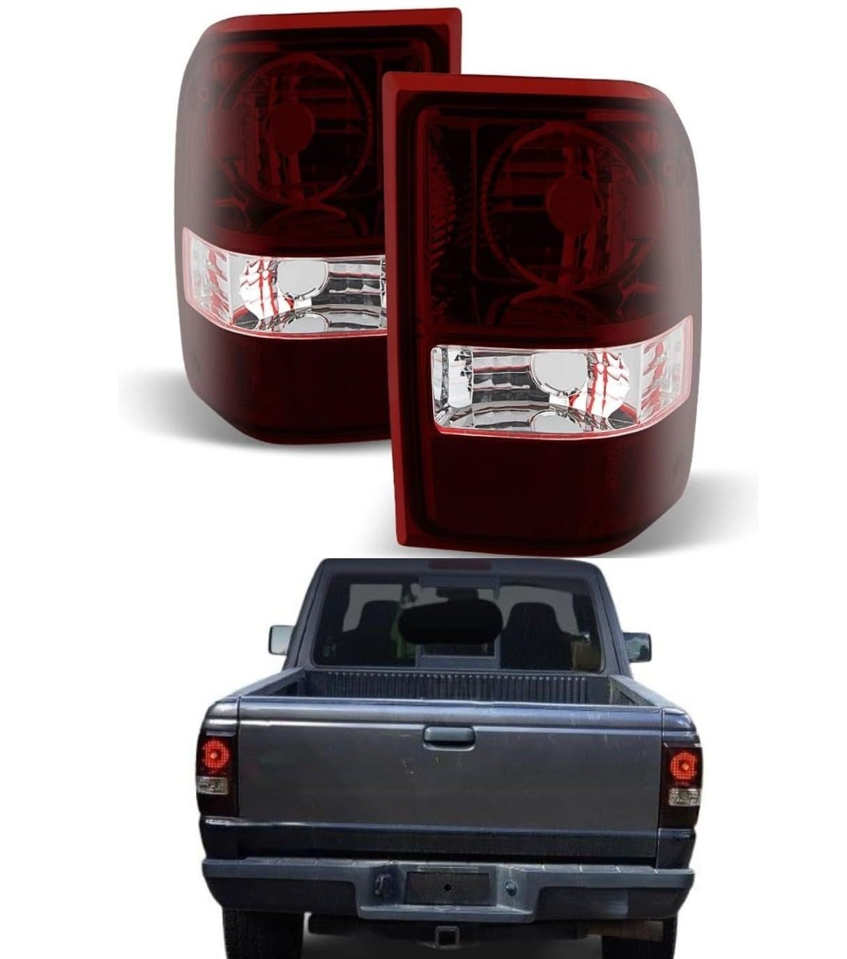 Lanternas Traseiras Ford Ranger 2001-2011 (Motorista e Passageiro) - Segurança e Estilo