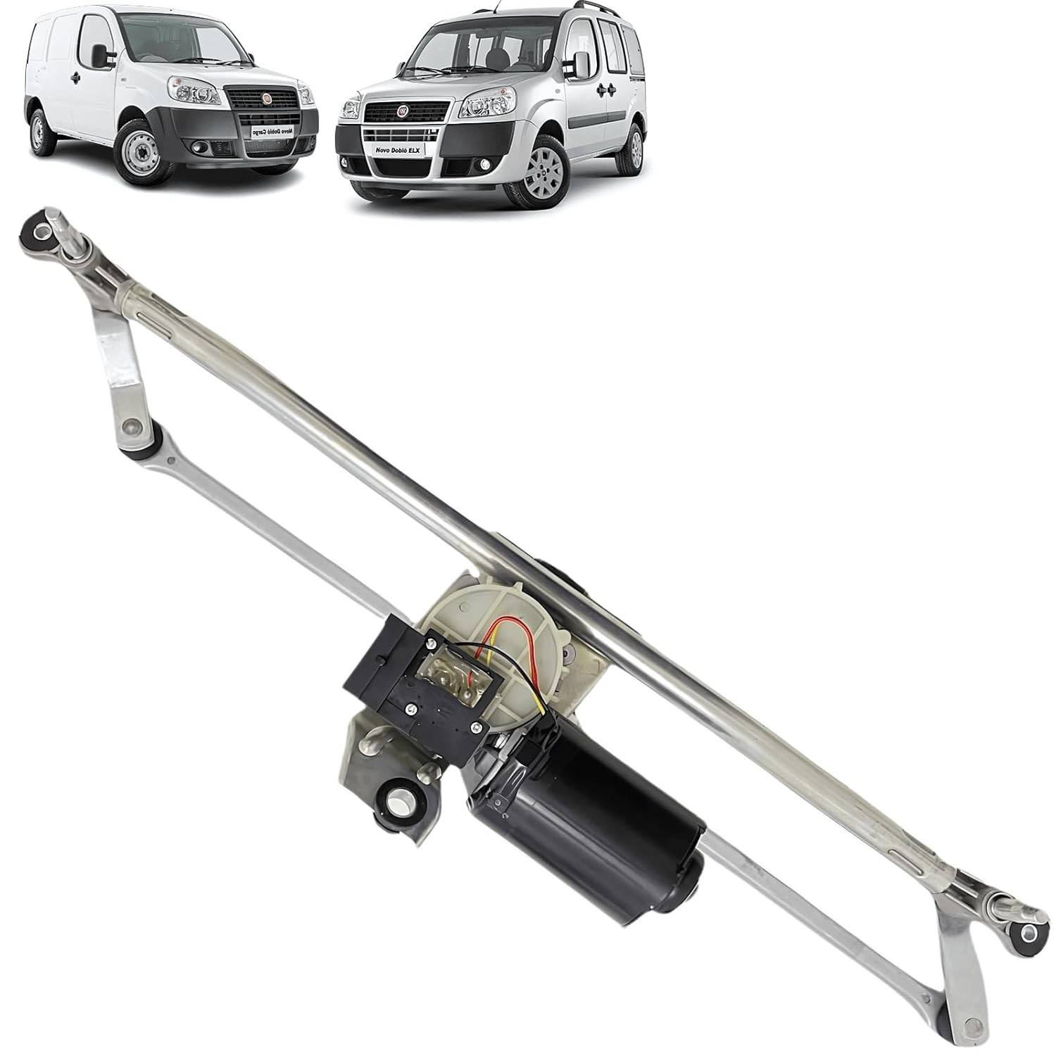 Motor Mecanismo Limpador Parabrisa Fiat Doblo 2002-2014 - Peça Automotiva Essencial