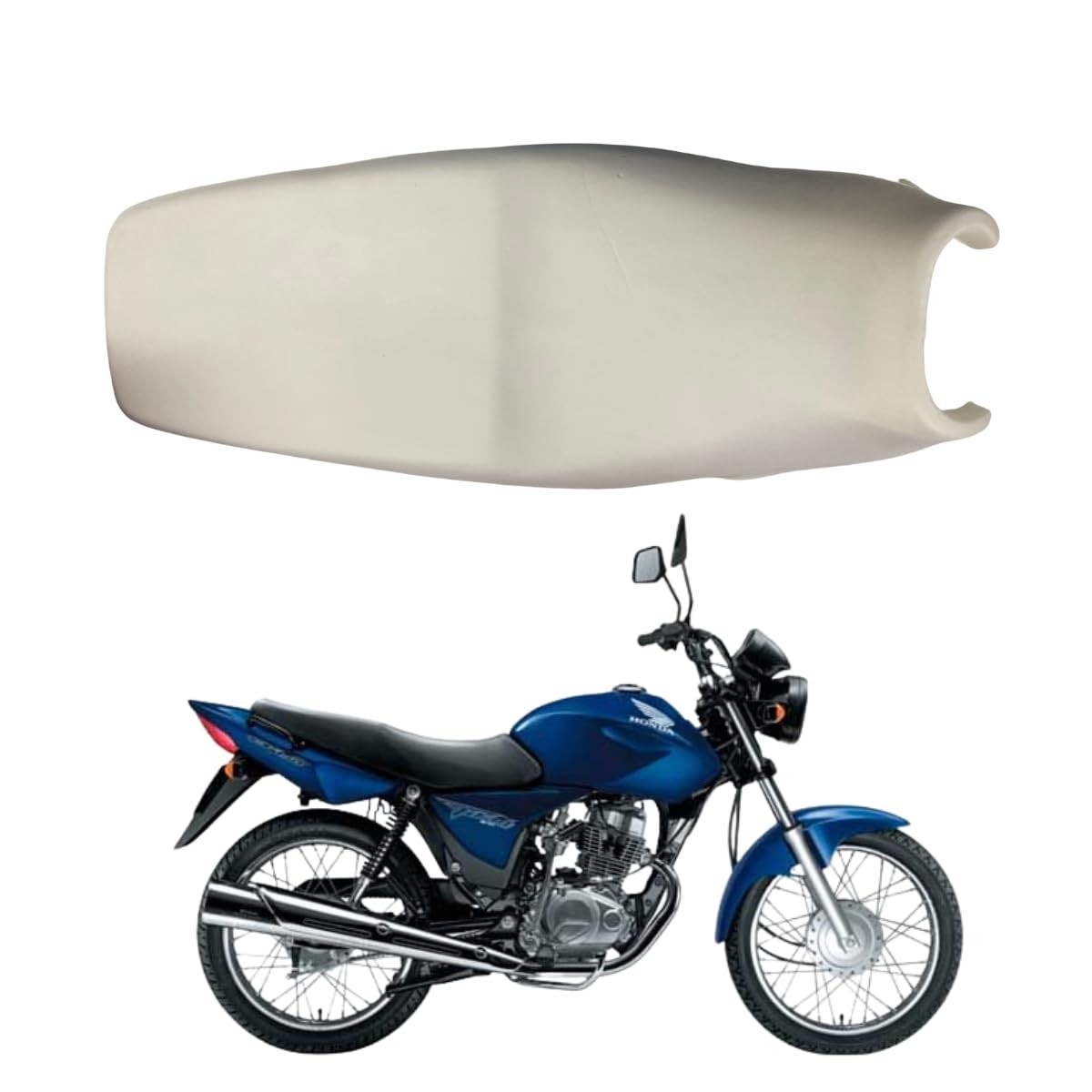 Espuma Banco Moto Honda CG 150 Titan (2004-2008): Conforto e Durabilidade para Sua Pilotagem