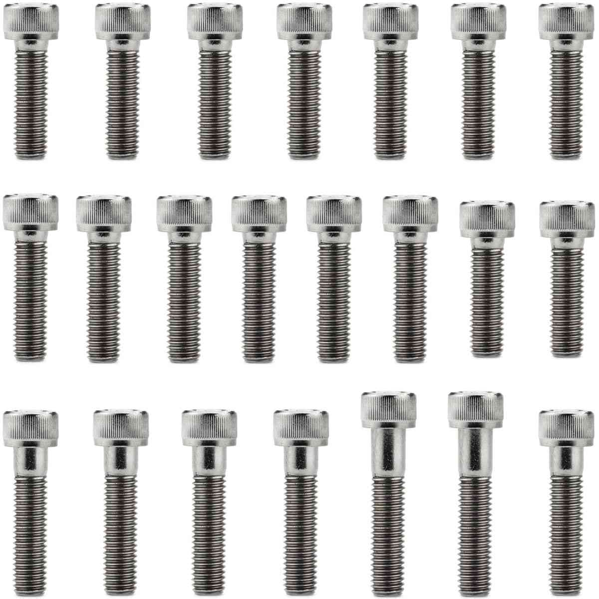 Kit Parafusos Inox Tampa Motor Lateral XT225 e TDM225 (1996-2006)
