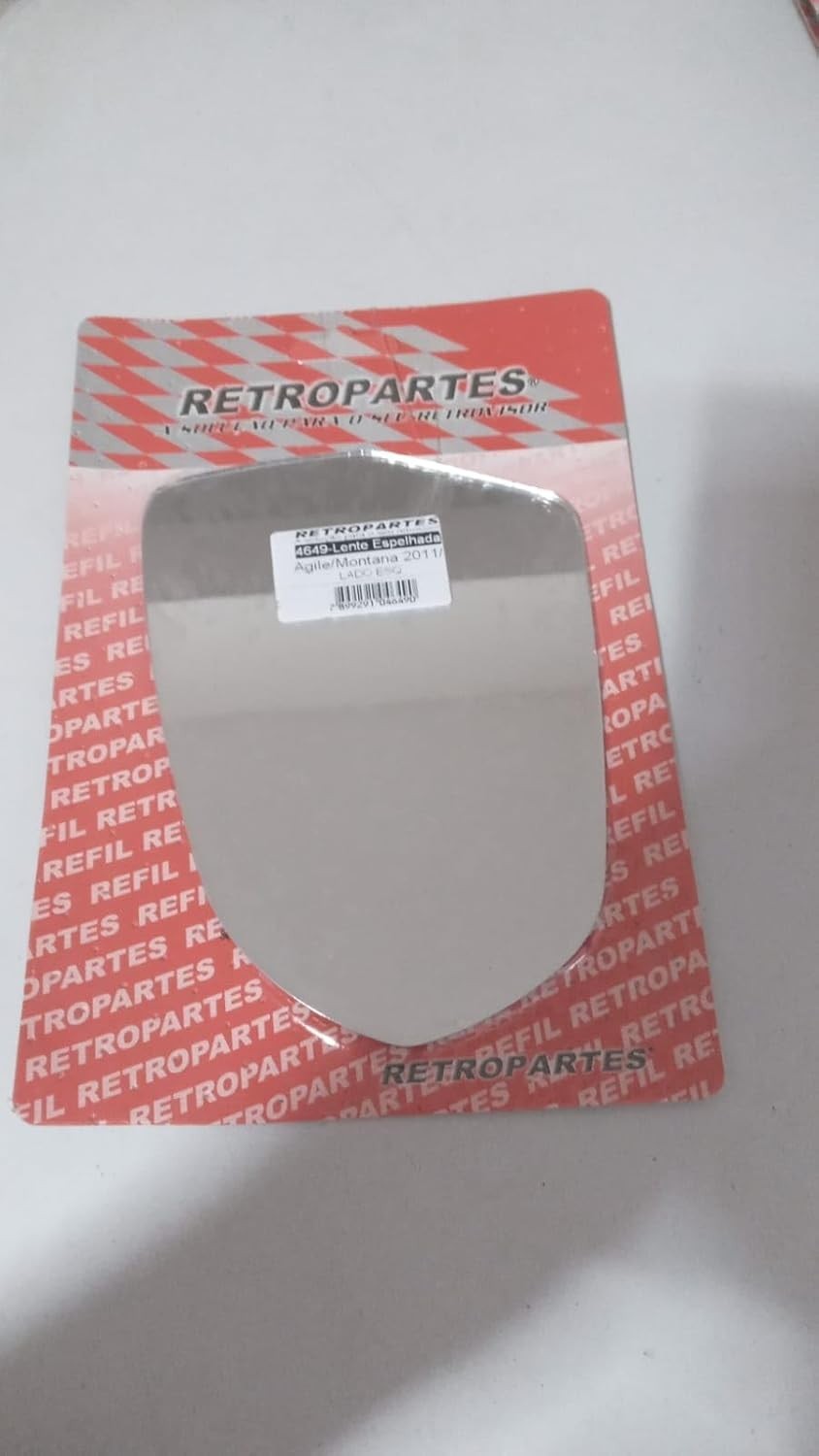 Lente Retrovisor Esquerdo Agile Montana 2009-2014 - Visibilidade e Segurança para o Motorista