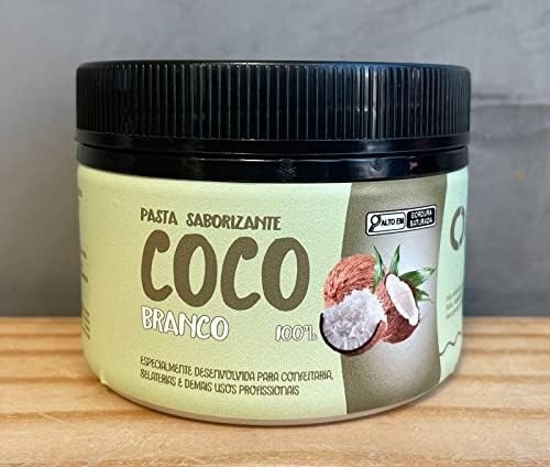 Pasta saborizante de coco branco 100% 200g
