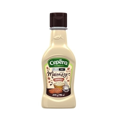 Maionese Cepêra sabor Churrasco 200g