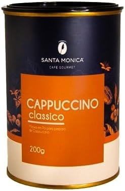 Cappuccino em pó Santa Mônica - Lata 200g