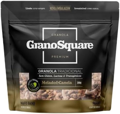 Kit 2X: Granola Premium Tradicional S/Glúten GranoSquare 200g