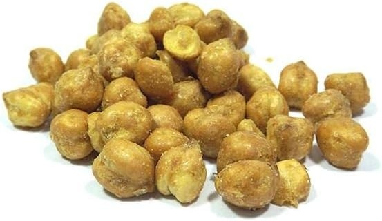GRÃO DE BICO TORRADO SABOR MOSTARDA E MEL (GRANEL 200G)