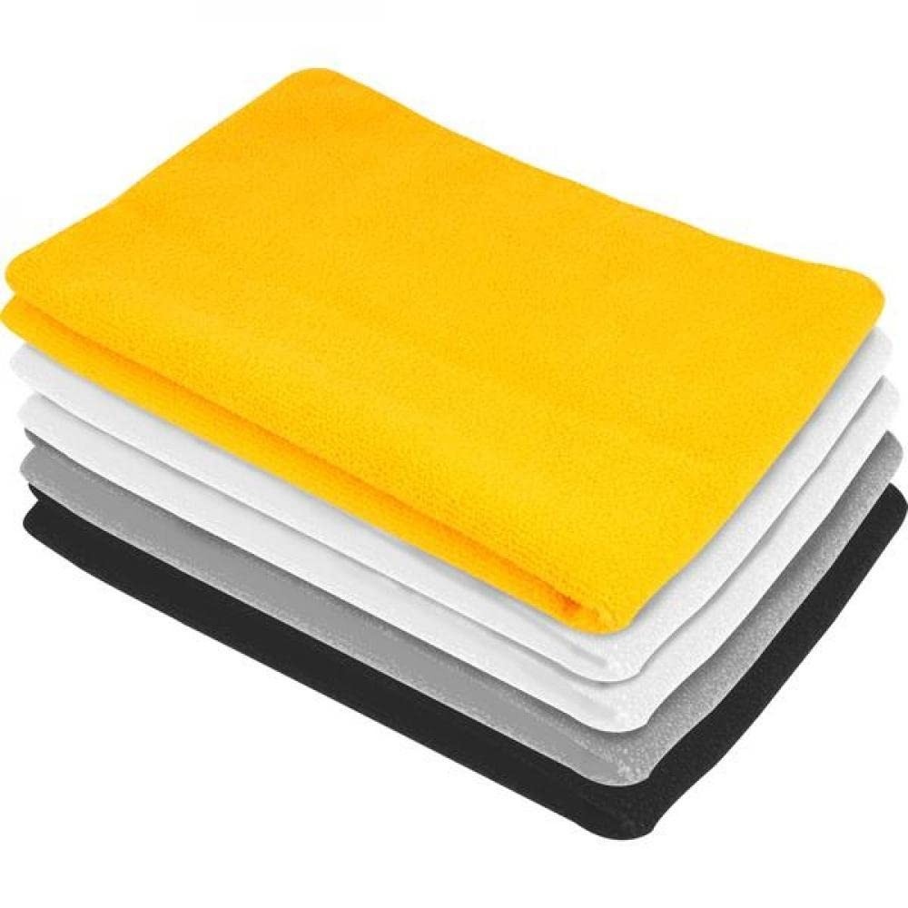 Jogo 5 Toalhas Microfibra Vonder 30x40cm 200g/m² - Limpeza Impecável!