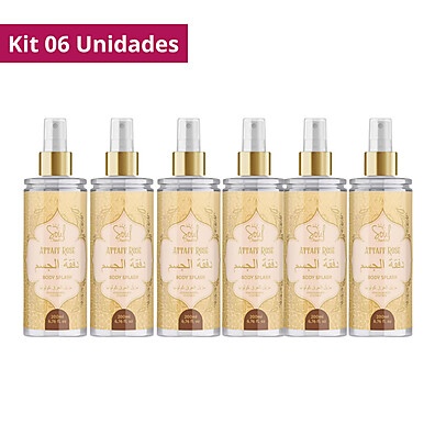 Body Splash Soul Cosméticos: Kit 6 Fragrâncias 200ml