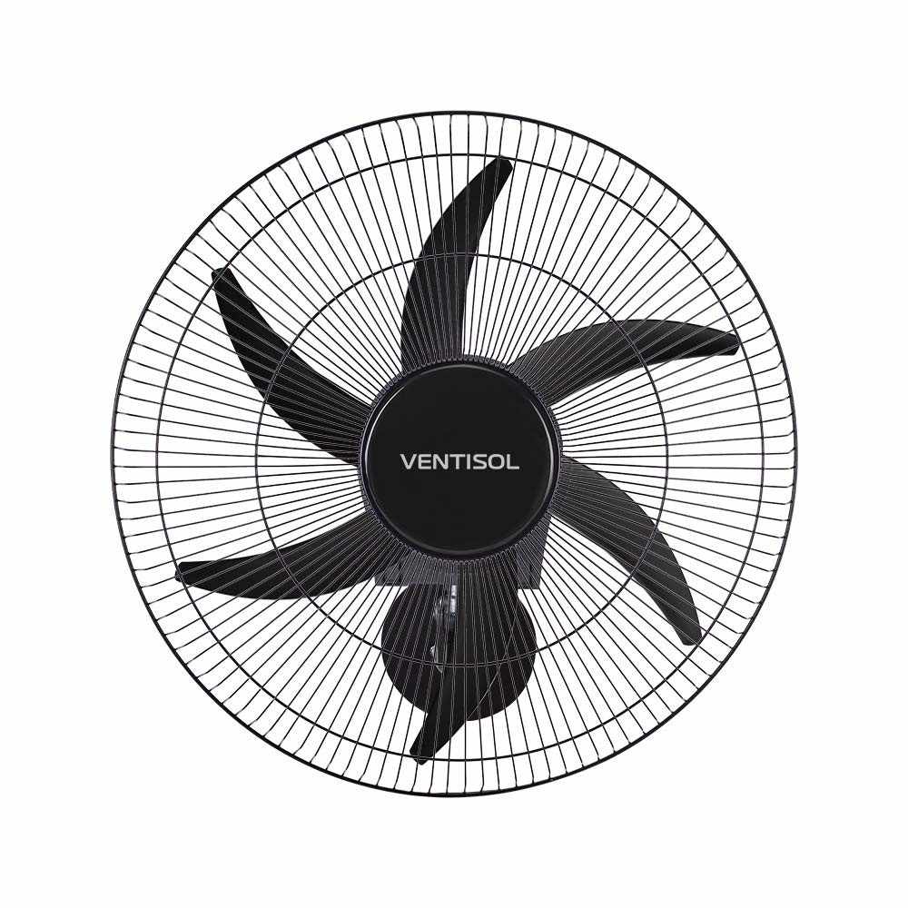 Ventilador de Parede Ventisol Turbo 6 Steel Osc - 6 Pás, 50cm, 200W, Bivolt