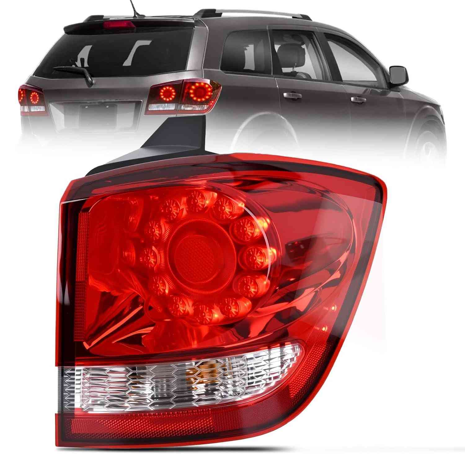 Lanterna Traseira Dodge Journey 2011-2020 Passageiro - Nilight Qualidade DOT