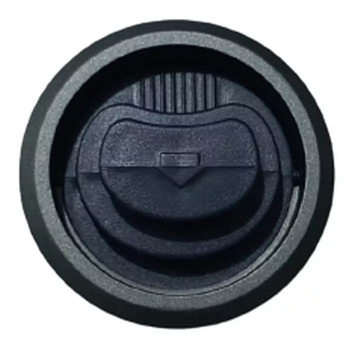 Kit 4 Grades Difusor Ar Painel Grafite para Chevrolet Prisma e Celta (2008-2012)