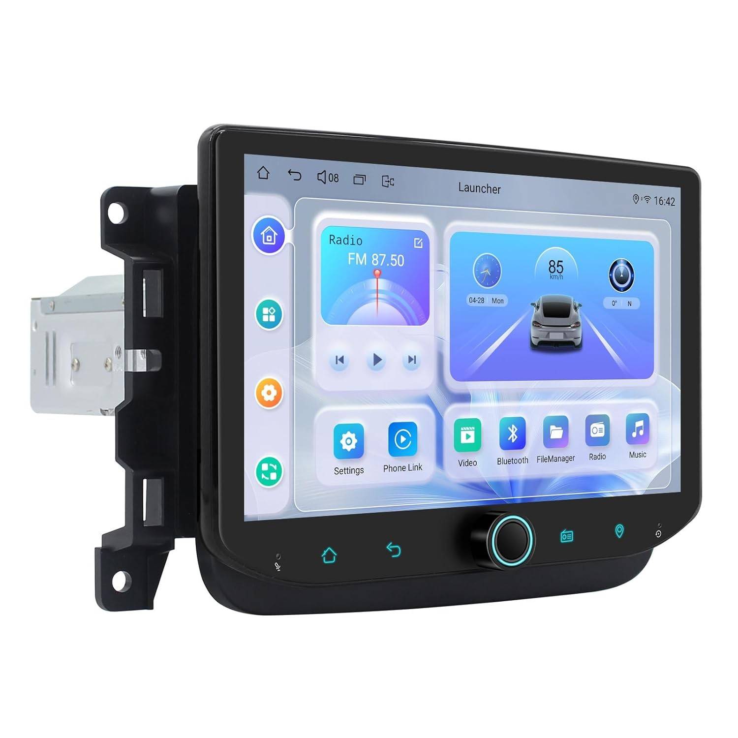 Upgrade Jeep Cherokee 2014-2018: Central Multimídia Android 13 Joying 8" IPS com CarPlay & Android Auto