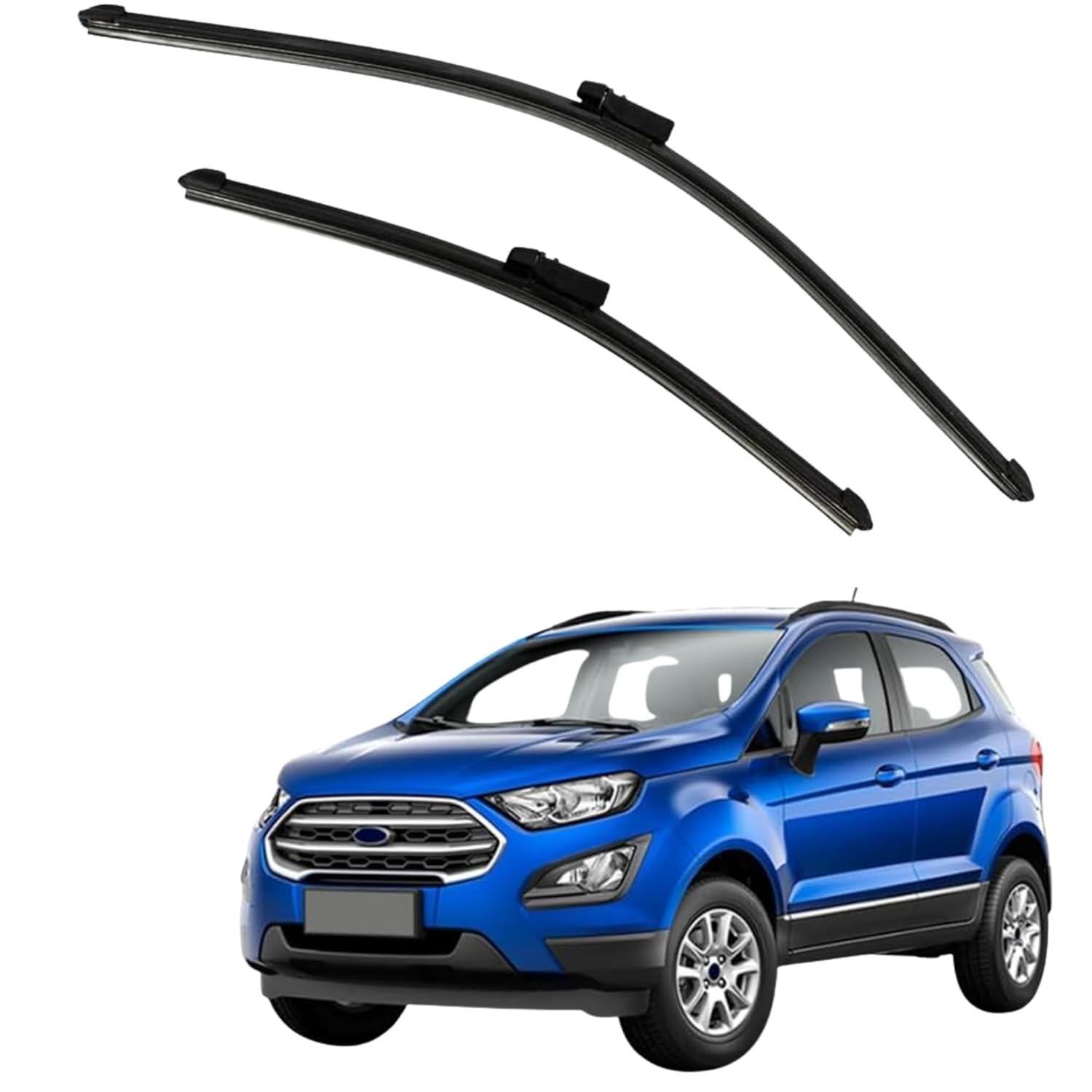 Kit 2 Palhetas Limpador Parabrisa Dianteiro EcoSport e Ka (2014-2018) - Limpeza Impecável!