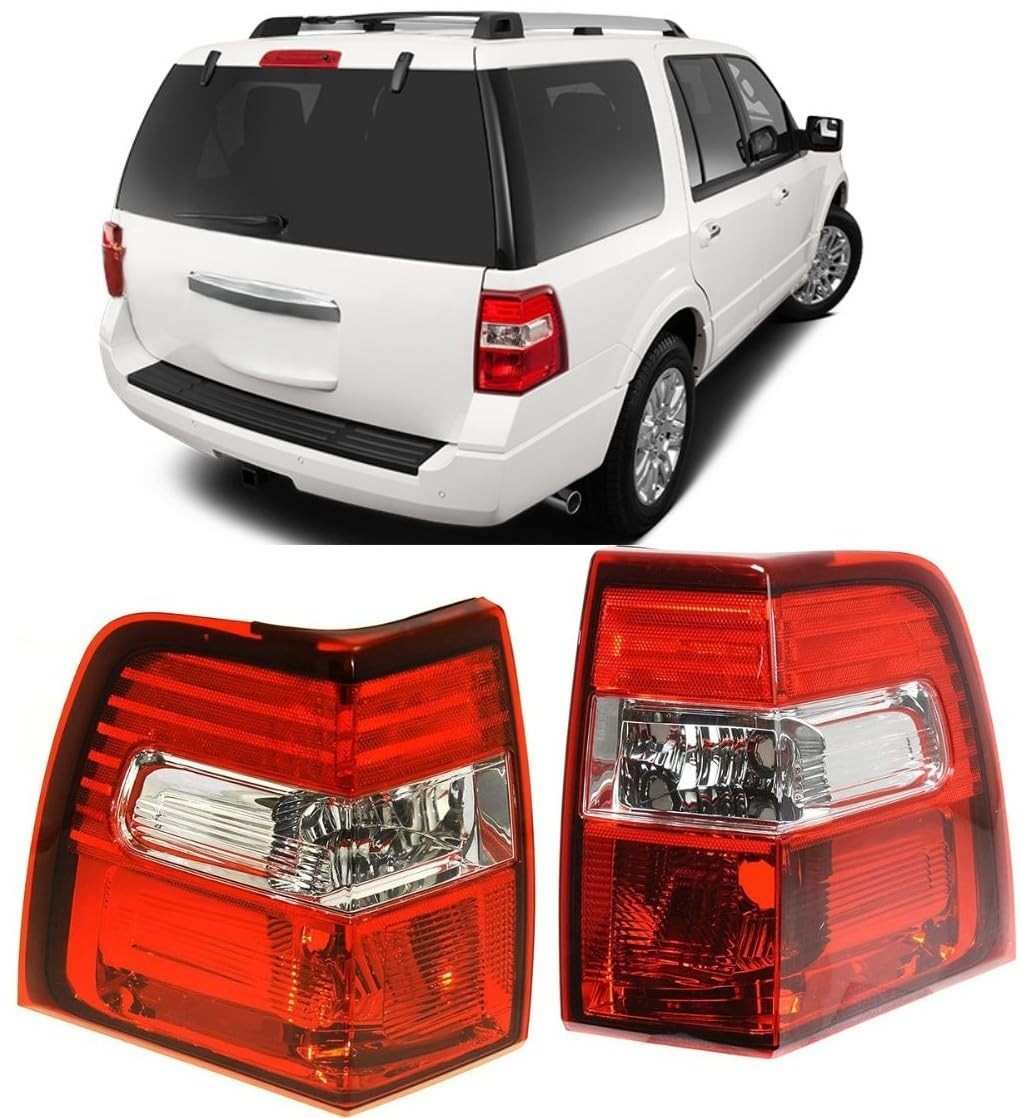 Luzes Traseiras Ford Expedition 2007-2014: Lado Motorista e Passageiro