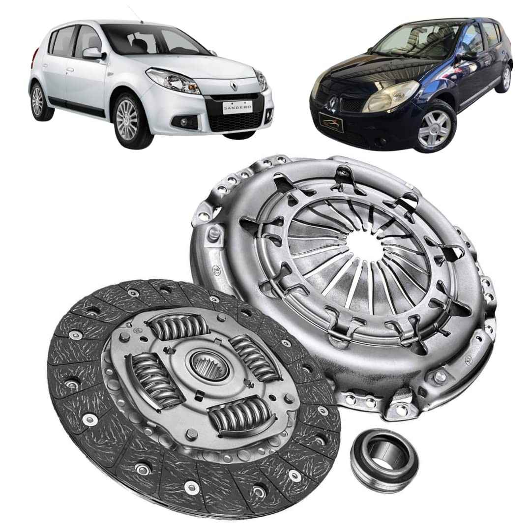 Kit Embreagem Completo Sandero 1.6 8V/16V (2008-2014) - Qualidade e Performance