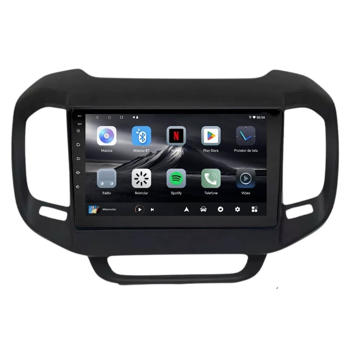 Central Multimídia Adak G2 Fiat Toro 2015-2019: Tela QLED 9", Android Auto/Carplay Sem Fio + Câmera de Ré