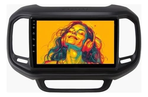 Kit Central Multimídia MP5 9" com Comando de Voz para Fiat Toro (2016-2020) - Tecnologia e Conectividade