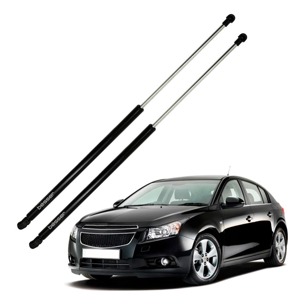 Par Amortecedor Tampa Porta Malas Chevrolet Cruze 2012-2016 Reforçado