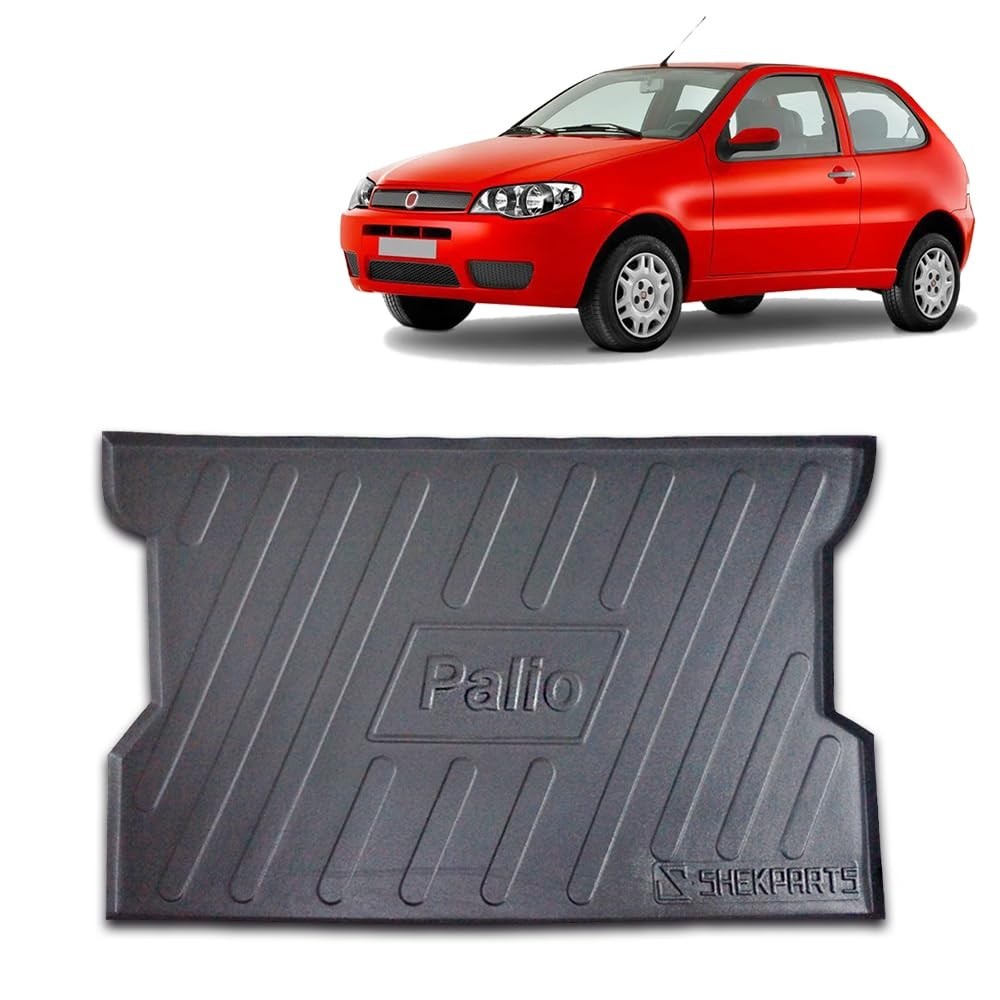 Protetor de Porta-Malas Palio G1 G2 G3 1996-2016: Proteção e Estilo em Relevo | Tapete Bandeja Adaptável