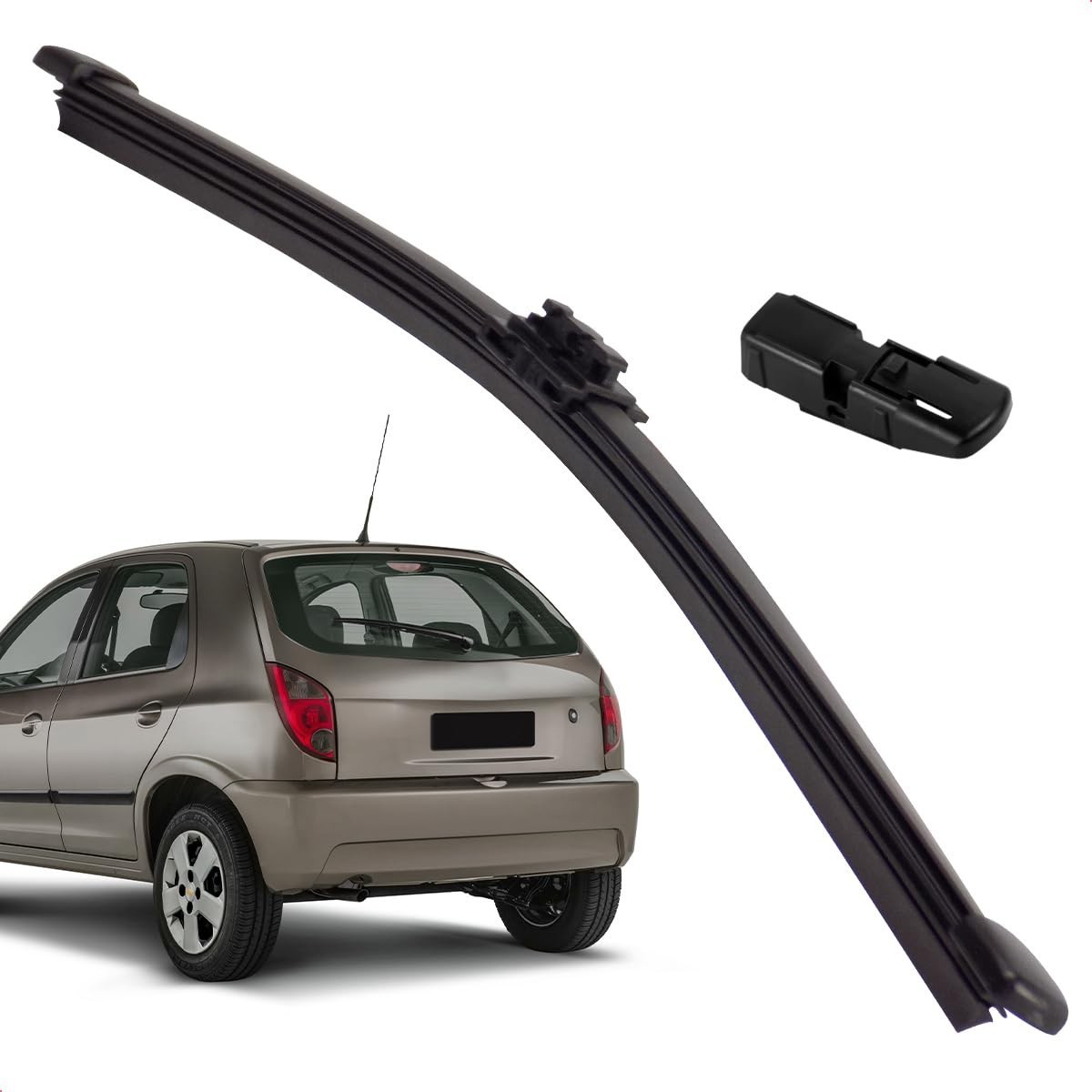Palheta Limpadora Para-Brisa Traseiro Vigia Slim 12" Celta (2004-2016) - Silicone Premium