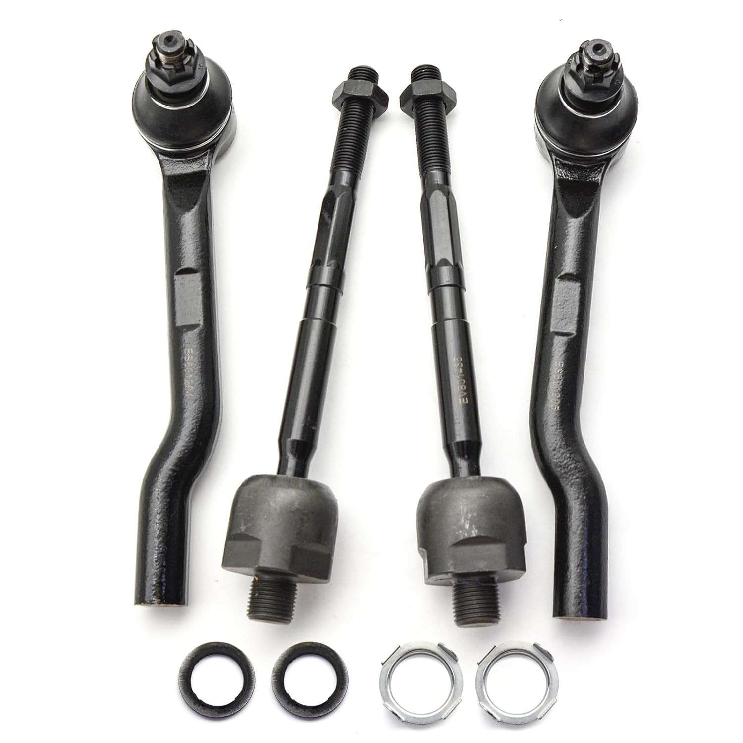 Kit 4 Terminais de Direção Interna/Externa Honda Pilot, Passport, Ridgeline (2016-2023) - Qualidade Ynovvo