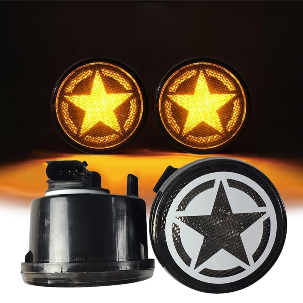 Luzes de Grade Frontal LED para Jeep Wrangler JK 2007-2017: Estilo e Segurança com Plug & Play