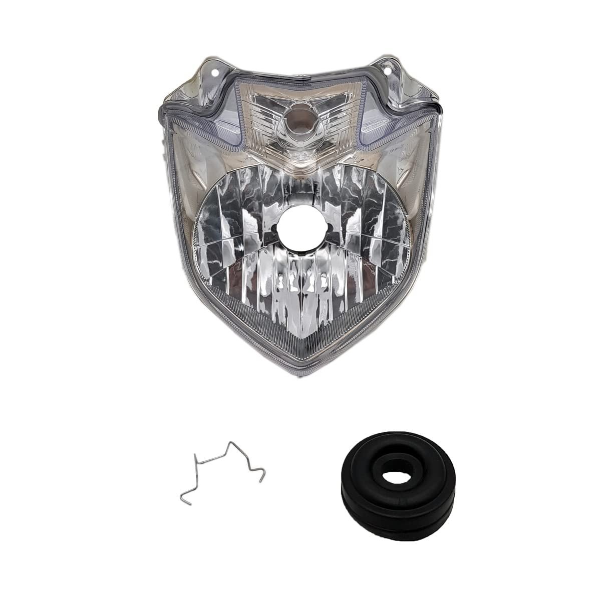 Bloco Óptico Cristalino para Yamaha Fazer 250 (2011-2017) - Ilumine Seu Caminho!