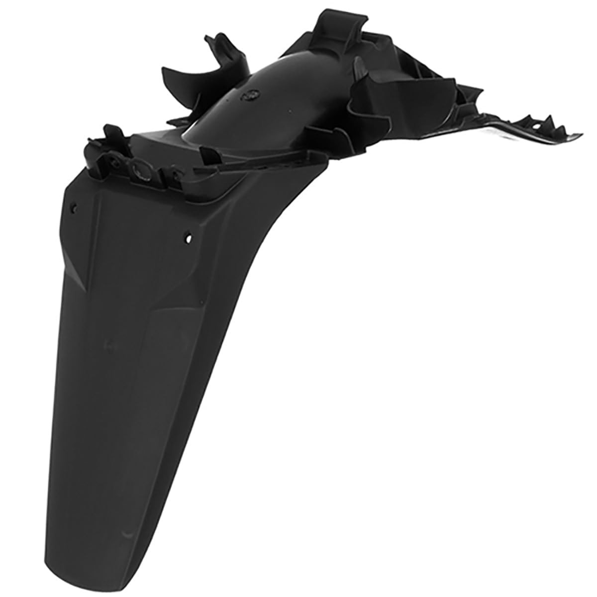 Paralama Traseiro Preto para Honda Biz 125 KS/ES/+ EX (2011-2017) - Encaixe Perfeito e Durabilidade