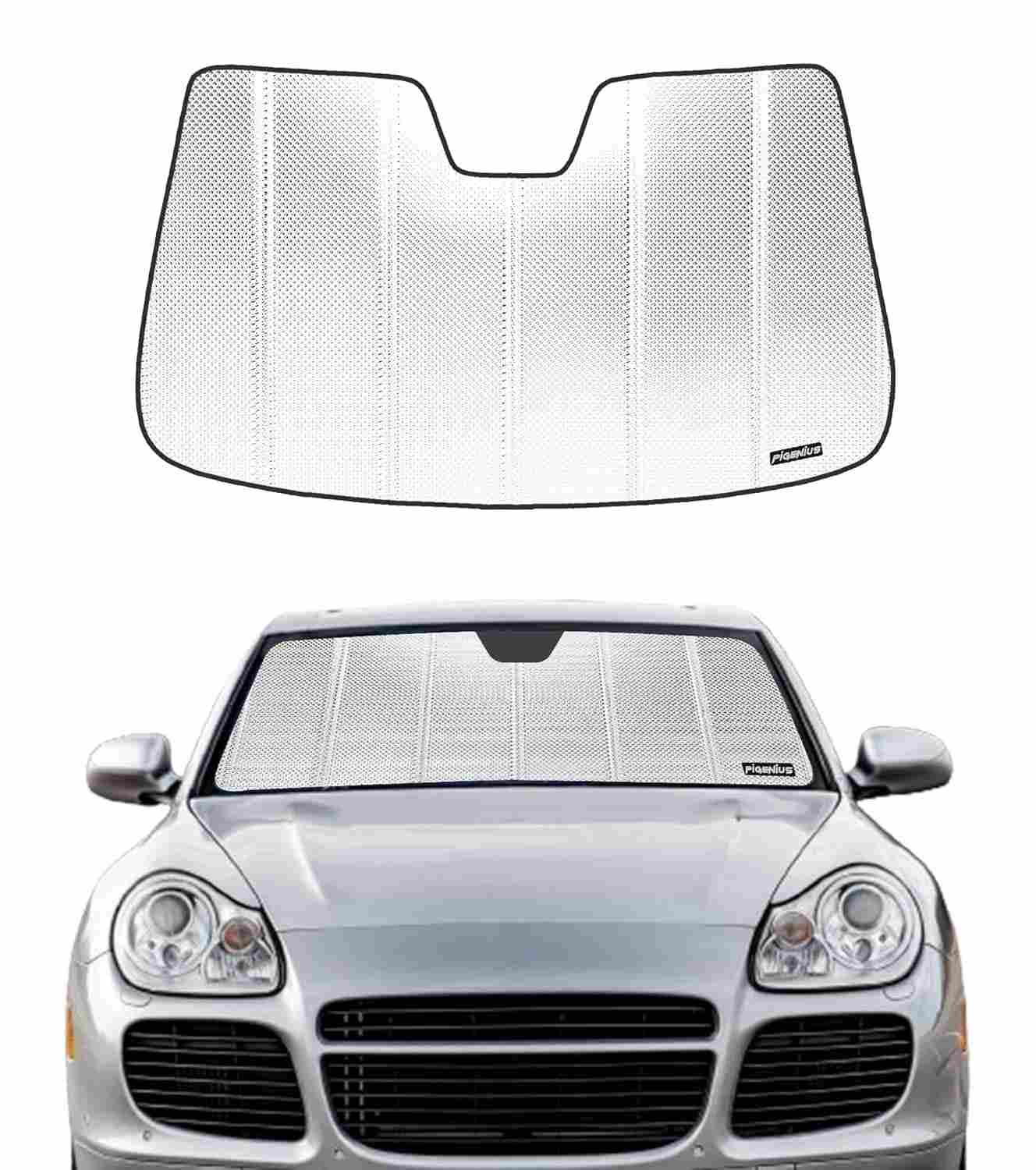 Para-brisa Refletivo para Porsche Cayenne 2004-2018 | Película de Alumínio com Proteção Solar Máxima