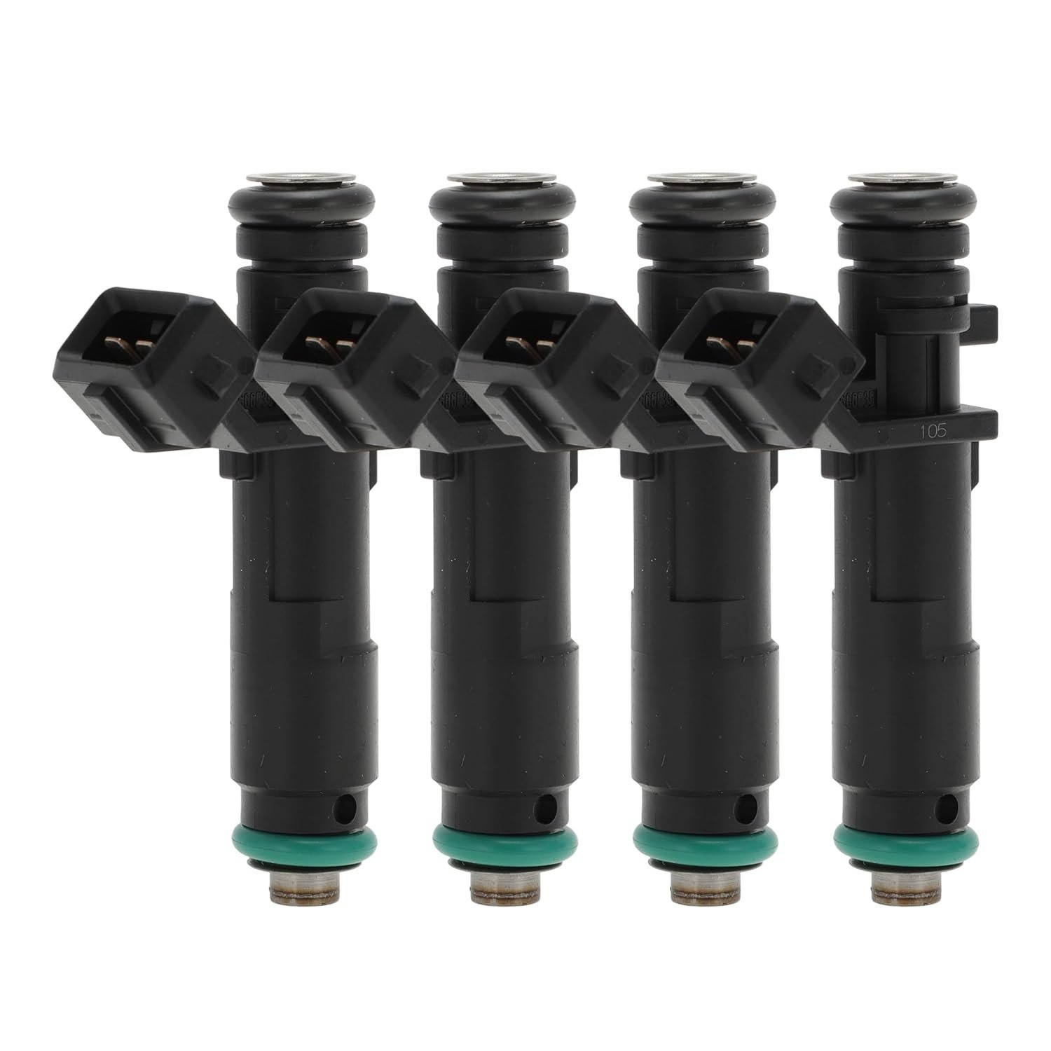 Kit 4 Bicos Injetores Chevrolet Spark 1.2L 2012-2020 | Fluxo Combinado e Alta Eficiência