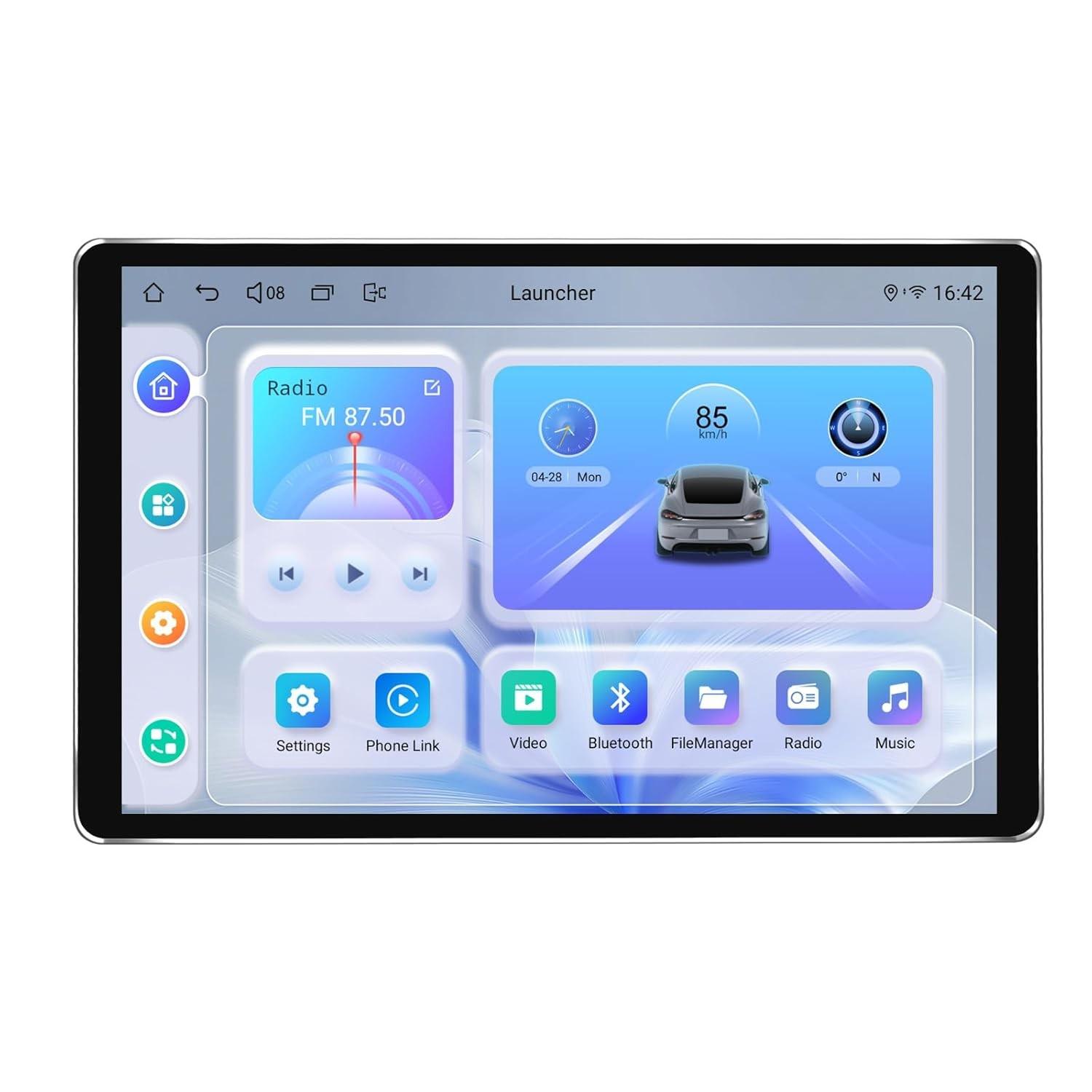Central Multimídia Joying Android 13 para Jeep Renegade (2015-2020) - Tela IPS 8" com CarPlay & Android Auto