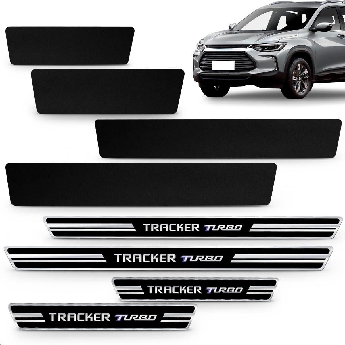 Protetor de Soleira Adesiva Elegance Tracker Turbo 2020-2024 (4 Portas)