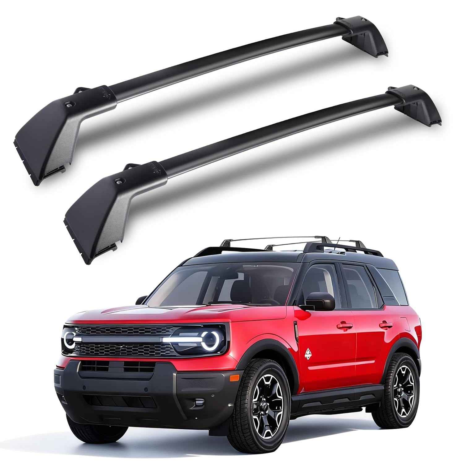 Barras de Teto Resistentes 120kg para Ford Bronco Sport (2021-2024) - Aventura sem Limites!
