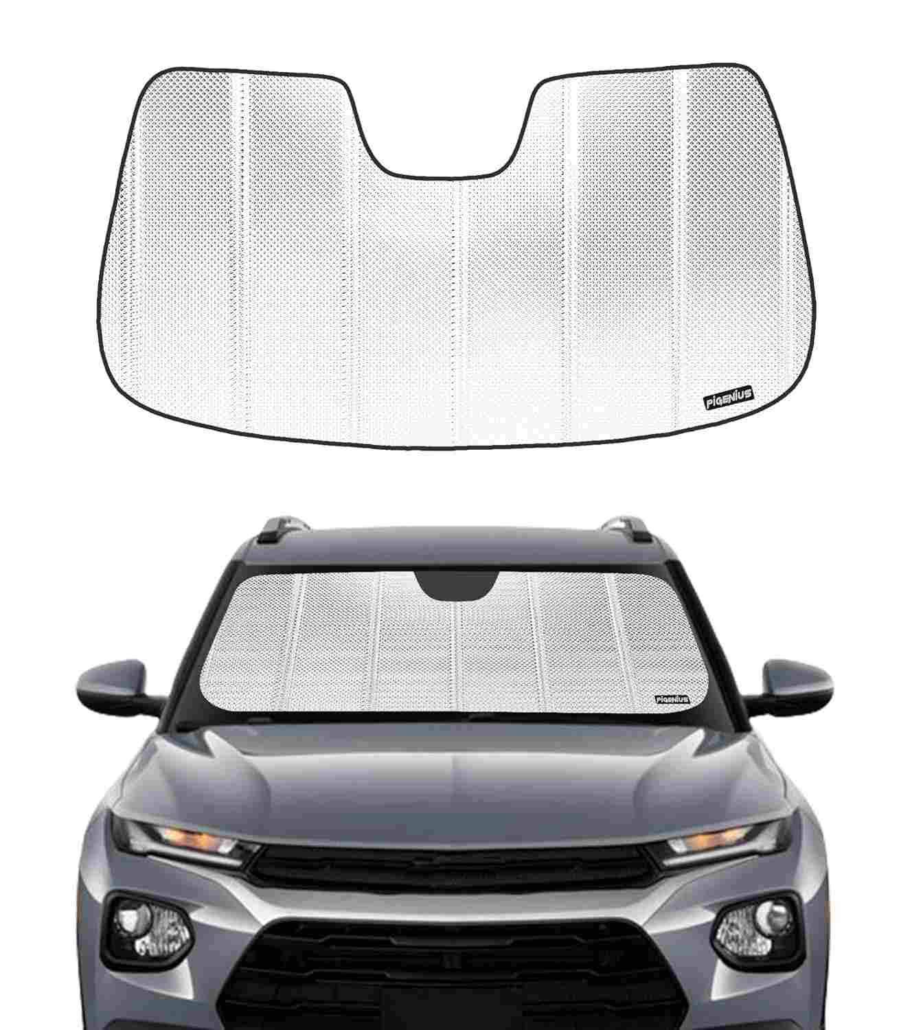 Para-brisa Refletivo para Chevrolet Trailblazer 2021-2024 | Película de Alumínio com Máxima Proteção Solar