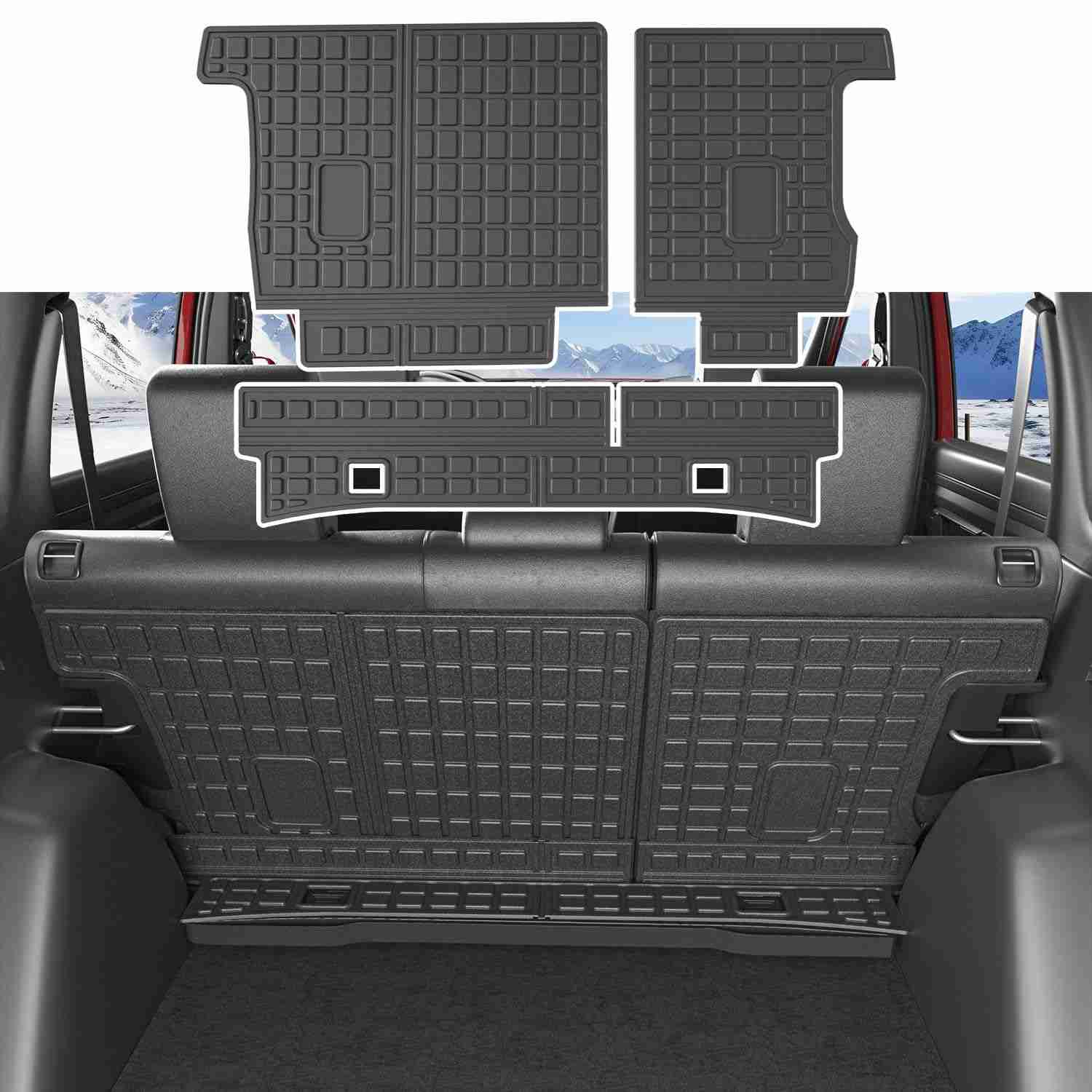 Tapete Protetor de Porta-Malas para Honda CR-V 2017-2022: Proteção Total All-Weather