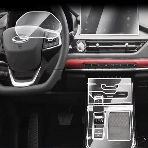 Proteção Essencial: Película TPU Transparente Antiarranhões para Tela GPS Chery TIGGO 4 Pro 2022-2024