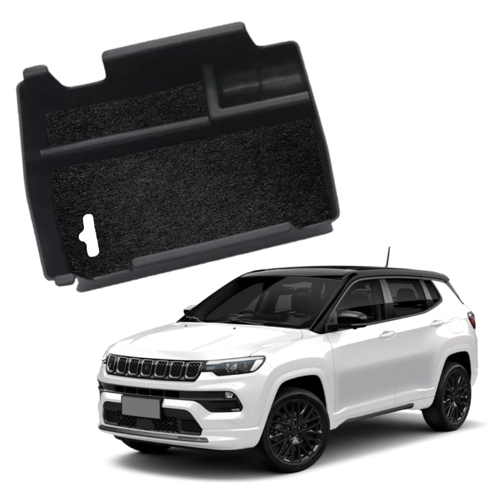 Organizador Porta Treco Premium para Jeep Compass 2022+ | Mantenha Tudo no Lugar!