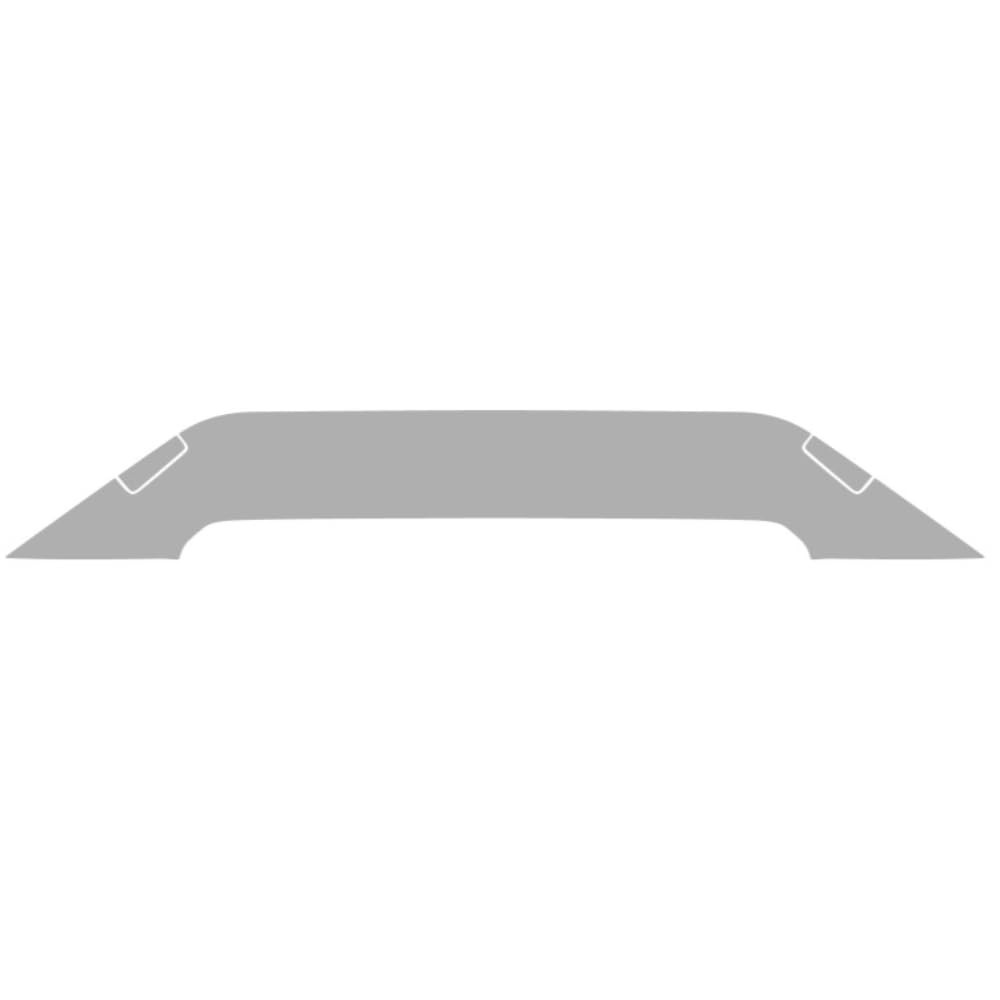 Vicrez PPF Proteção de Pintura Pré-Cortada para Toyota RAV4 Prime 2021-2023 - Bumper Frontal