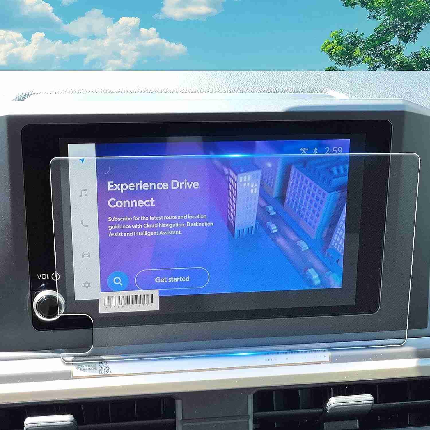 Protetor de Tela Fosco 8" para Toyota Tacoma 2024-2025: Proteção 9H Anti-Reflexo e Anti-Impressão Digital