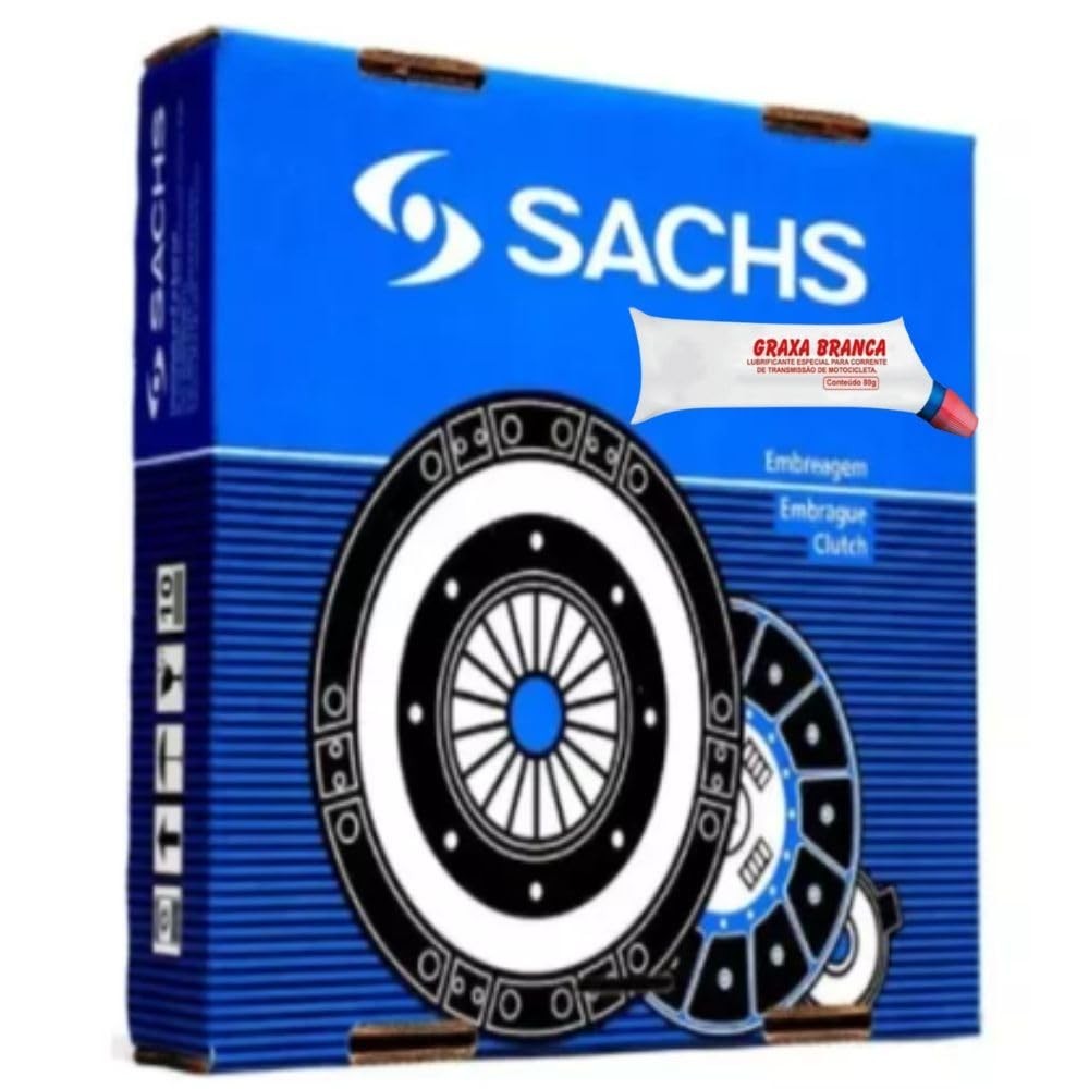 Combo Kit Embreagem HB20 1.6 (2012-2024) Original Sachs + Graxa - Desempenho e Durabilidade Garantidos