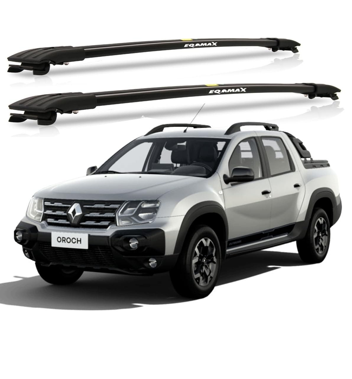 Big Travessa Larga Eqmax Duster 2021-2024 Preto: Proteção e Estilo para Seu SUV