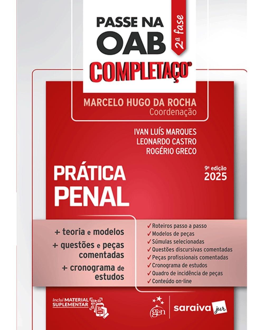 Passe Na OAB 2ª Fase - Prática Penal 2025: O Guia Completo para Aprovação