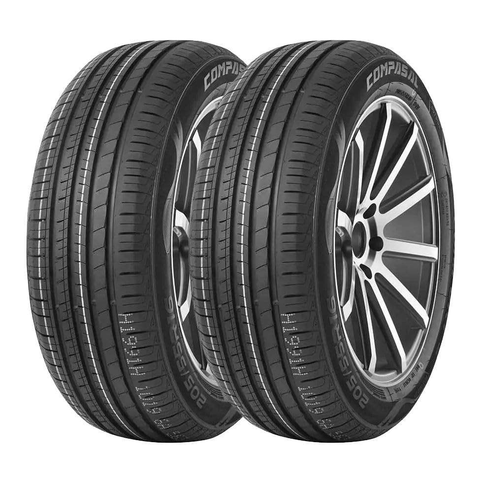 Kit 2 Pneus Compasal Aro 16 205/65R16 Blazer HP 95H: Segurança e Desempenho para Seu SUV