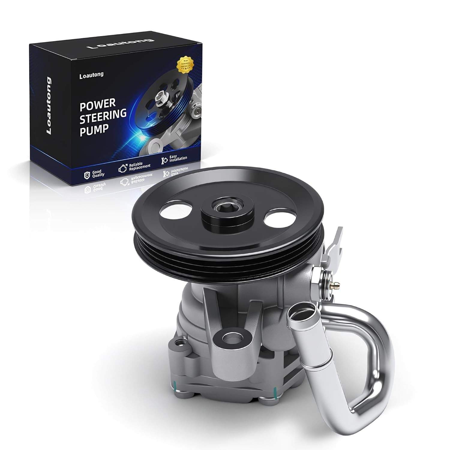 Bomba Direção Hidráulica Kia Soul 2010-2011 2.0L (21-503) com Sensor de Polia - Peça de Reposição #571002K500