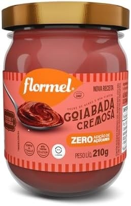 Goiabada Cremosa FLORMEL Zero Açúcar - 210 Gramas